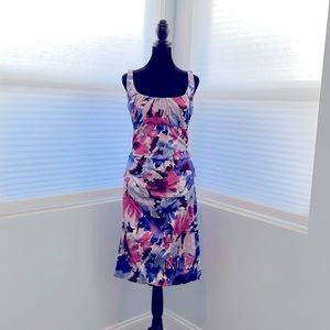 Suzi Chin for Maggy Boutique size 4 Floral Print Dress.